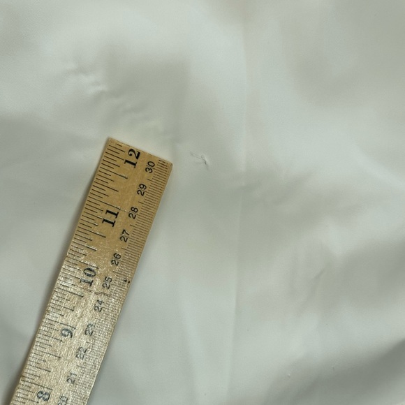 Lulu’s Perfect Vows White,  Lace Bustier Strapless Maxi Dress **see description - Picture 14 of 16